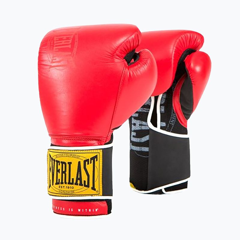 Rękawice bokserskie Everlast 1910 Classic red 8