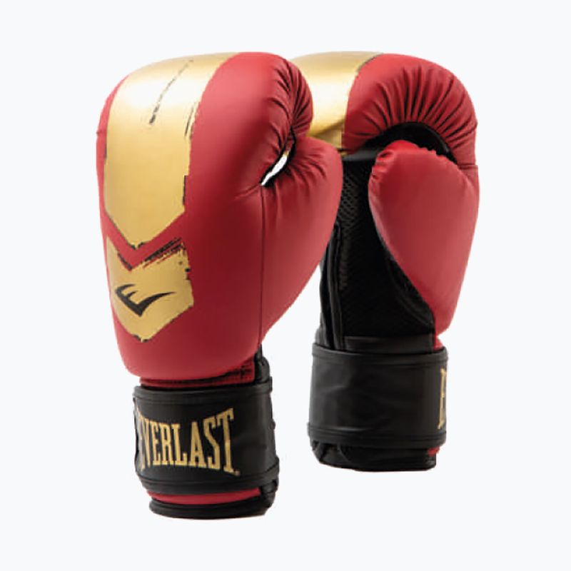 Rękawice bokserskie dziecięce Everlast Prospect 2 czerwono-złote EV4602 RED/GLD 6