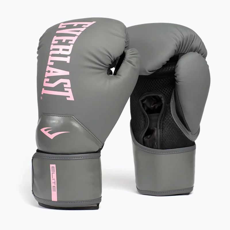 Rękawice bokserskie Everlast Pro Style Elite 2 grey/pink