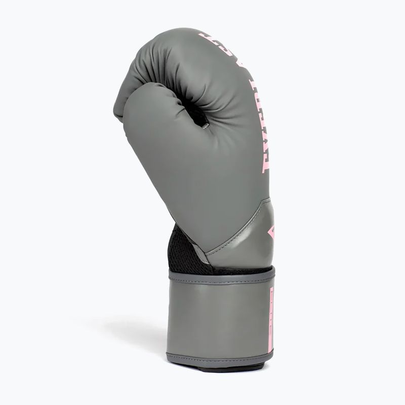 Rękawice bokserskie Everlast Pro Style Elite 2 grey/pink 4