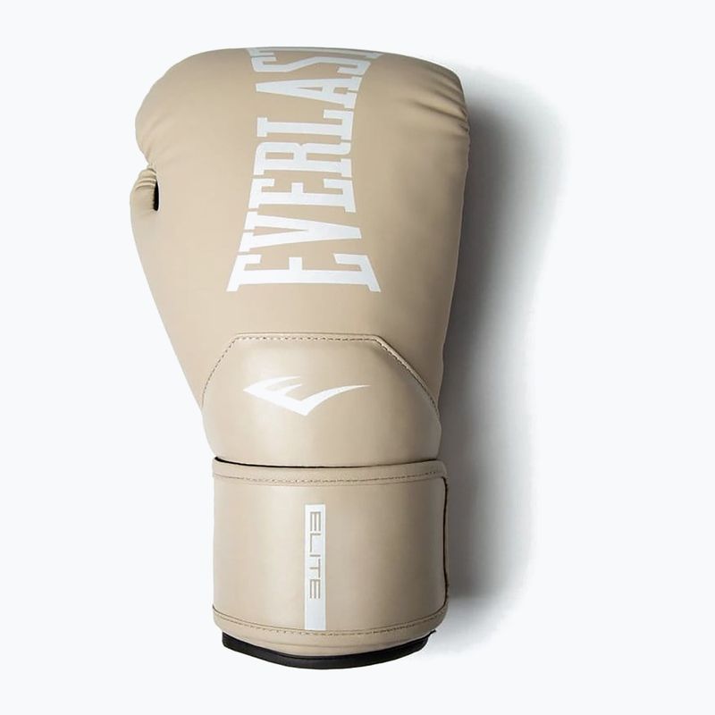 Rękawice bokserskie Everlast Pro Style Elite 2 champagne 2