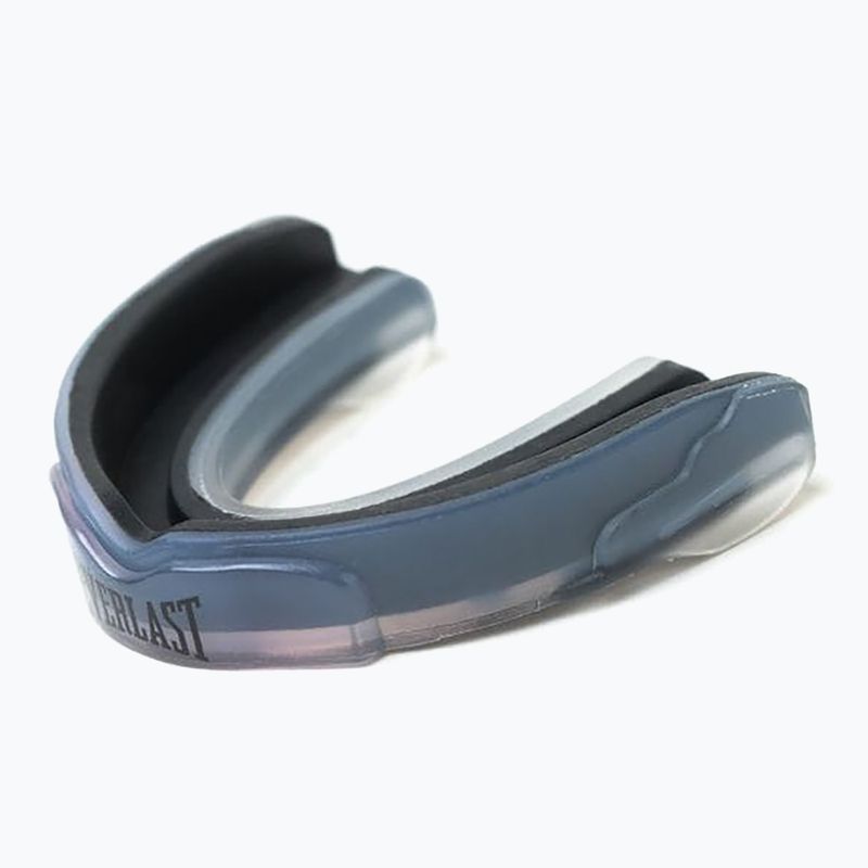Ochraniacz szczęki profesjonalny pojedynczy Everlast clear/black 2