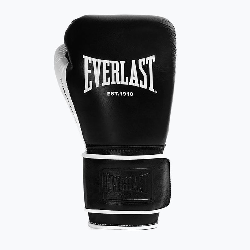 Rękawice bokserskie Everlast Powerlock Pro OG H&L black/white 2