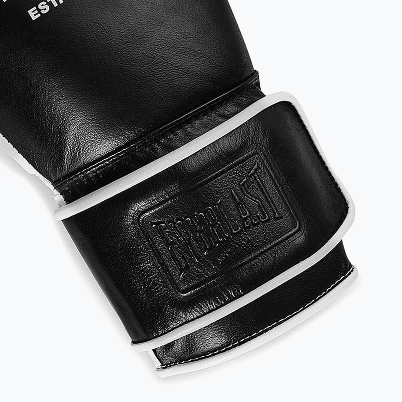 Rękawice bokserskie Everlast Powerlock Pro OG H&L black/white 4