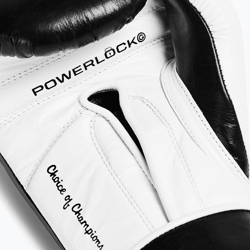 Rękawice bokserskie Everlast Powerlock Pro OG H&L black/white 5