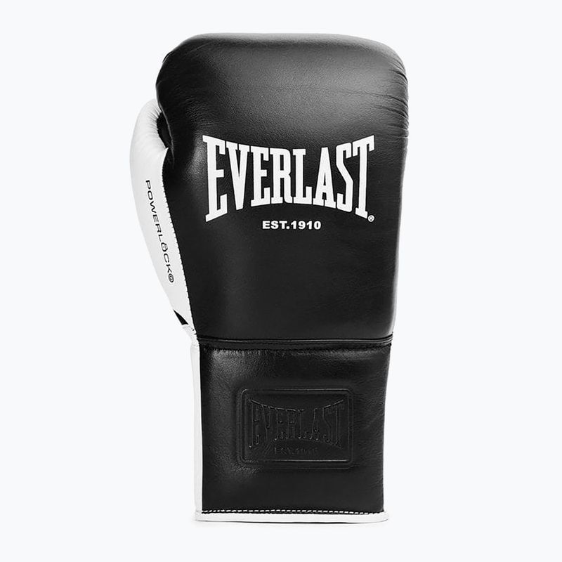 Rękawice bokserskie Everlast Powerlock Pro OG Laced black/white 2