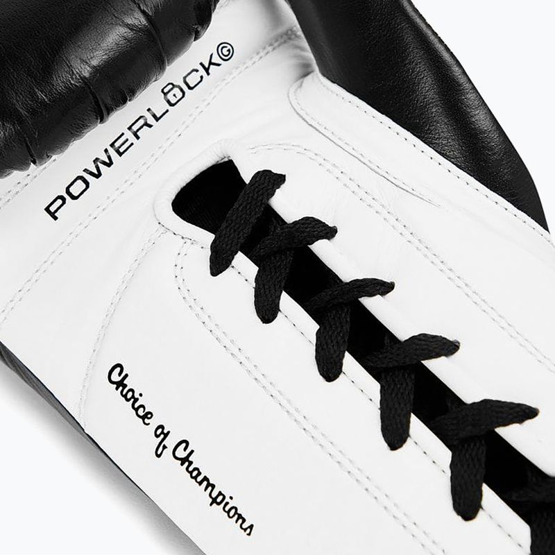 Rękawice bokserskie Everlast Powerlock Pro OG Laced black/white 4
