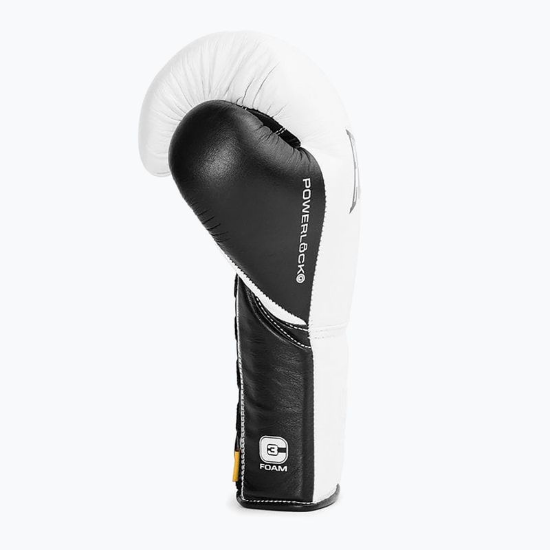 Rękawice bokserskie Everlast Powerlock Pro OG Laced white/black 3