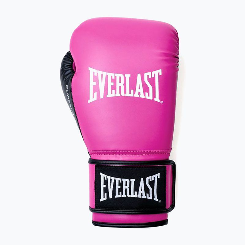 Rękawice bokserskie Everlast Powerlock Pro OG H&L Training Glove pink/black 2