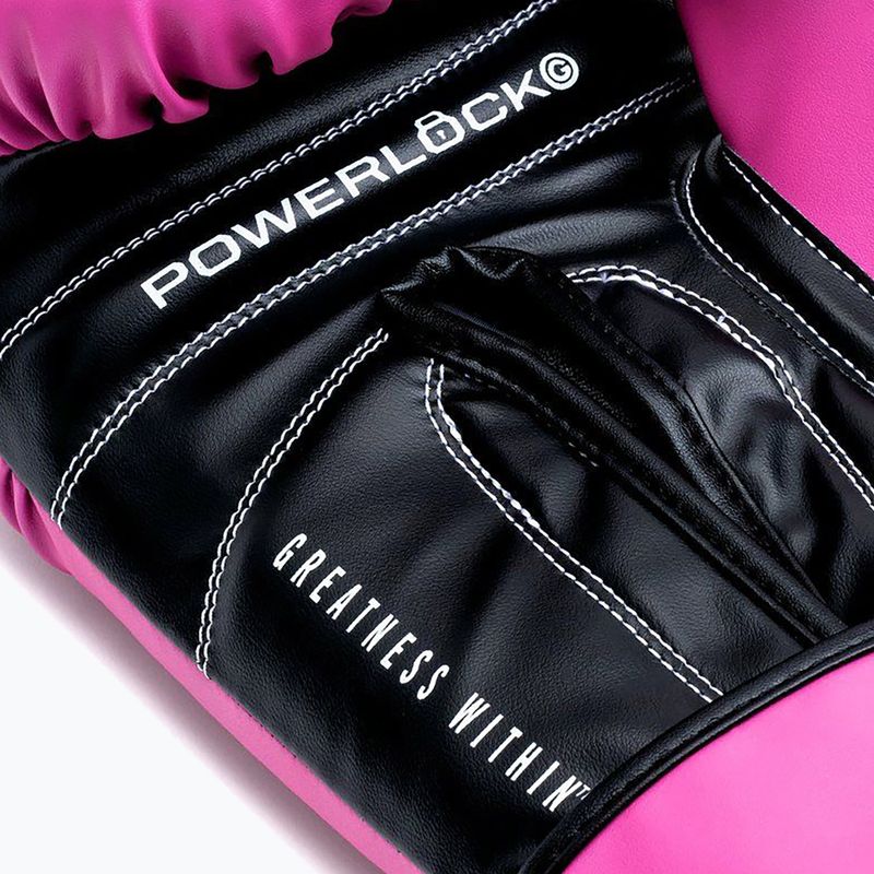 Rękawice bokserskie Everlast Powerlock Pro OG H&L Training Glove pink/black 6