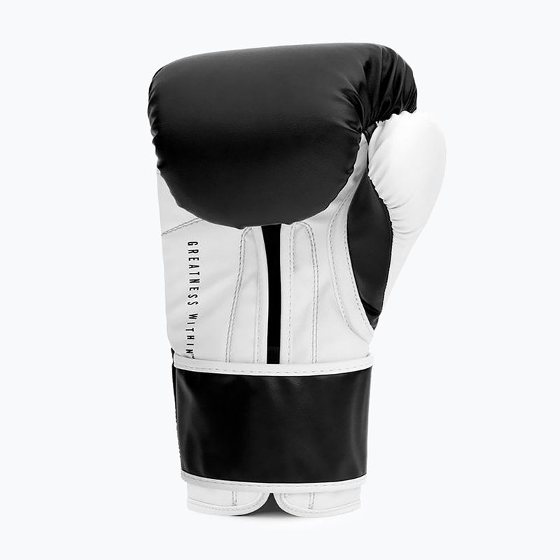 Rękawice bokserskie Everlast Powerlock Pro OG H&L Training Glove white/black 3