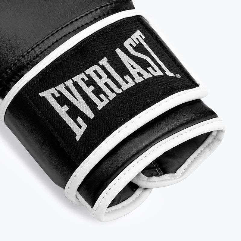 Rękawice bokserskie Everlast Powerlock Pro OG H&L Training Glove white/black 5