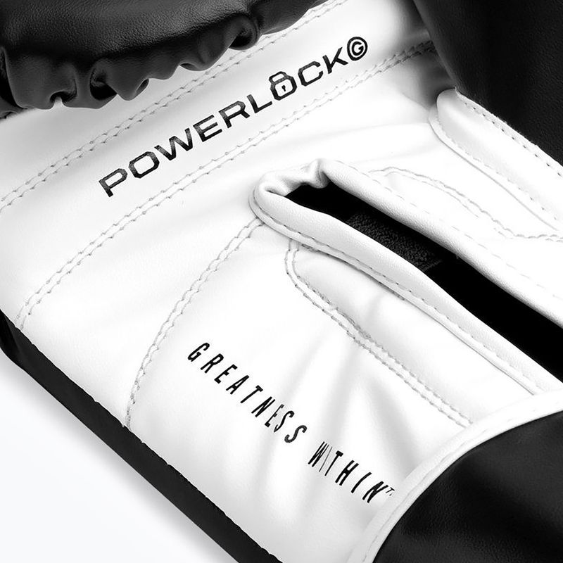 Rękawice bokserskie Everlast Powerlock Pro OG H&L Training Glove white/black 6