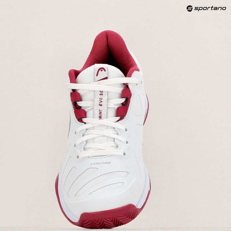 Buty do tenisa damskie HEAD Sprint Evo 3.0 Clay W white/berry 9