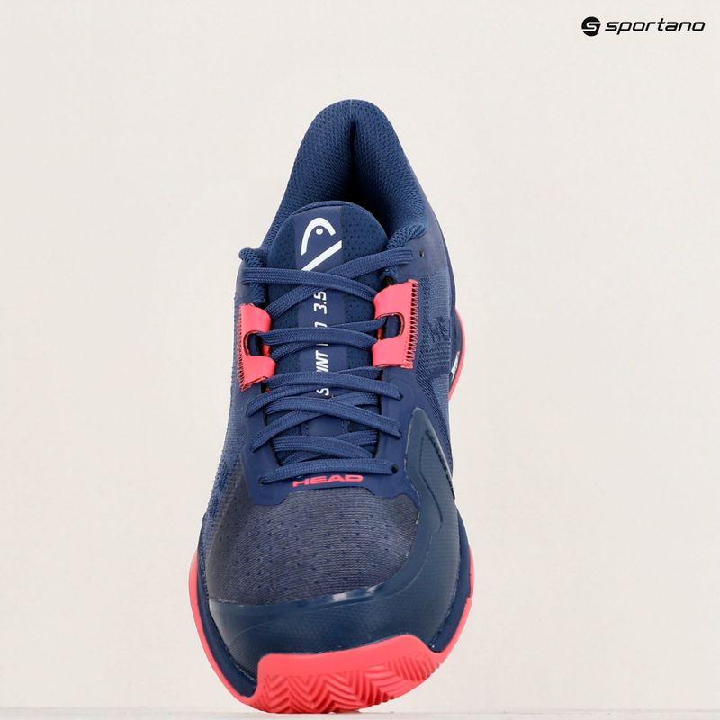 Buty do tenisa damskie HEAD Sprint Pro 3.5 Clay W dark blue/azalea 9