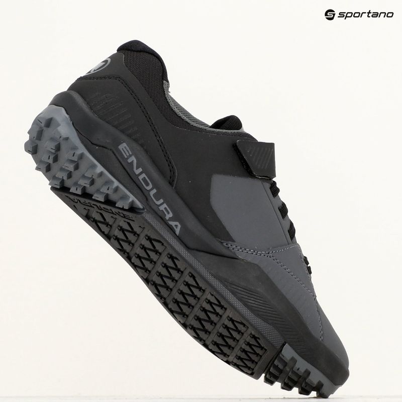 Buty rowerowe platformy męskie Endura MT500 Burner Flat black 19