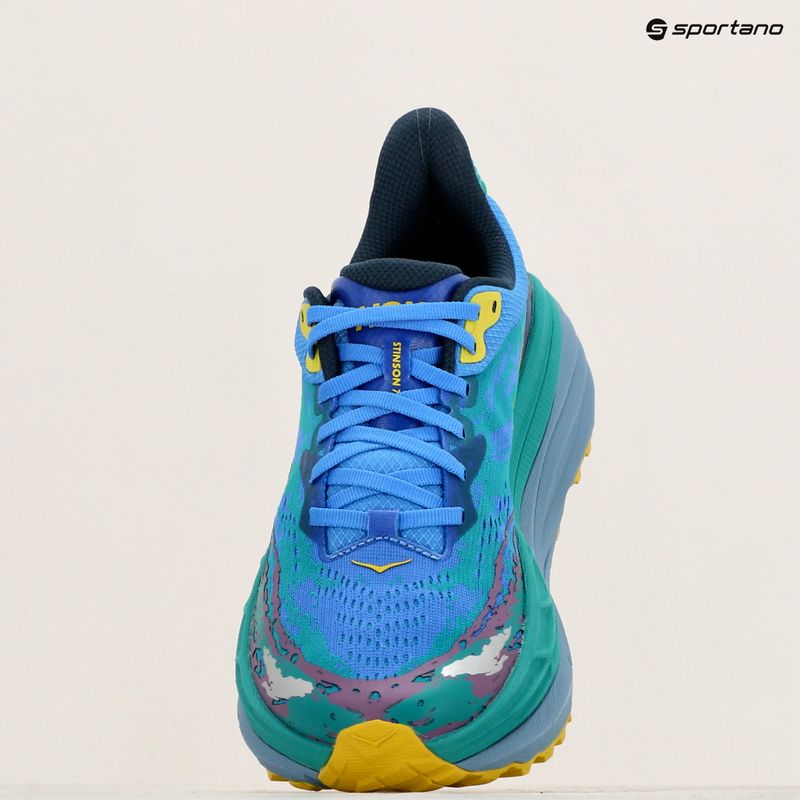 Buty do biegania męskie HOKA Stinson 7 virtual blue/tech green 9