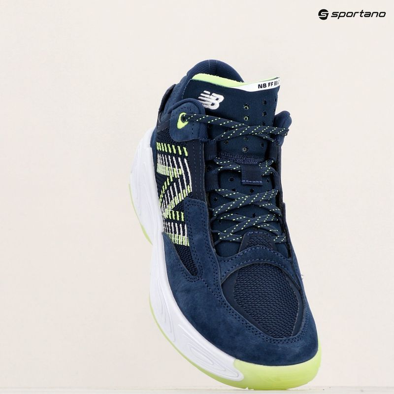 Buty do koszykówki New Balance Fresh Foam BB v2 navy/lime 9