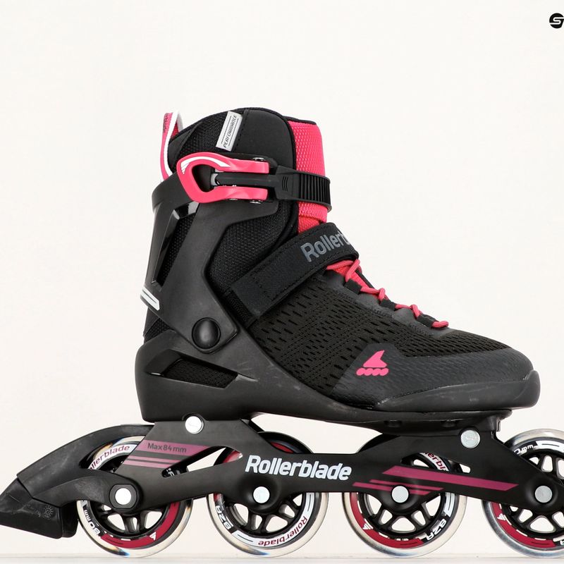 Rolki damskie Rollerblade Sirio 80 W black/raspberry 9
