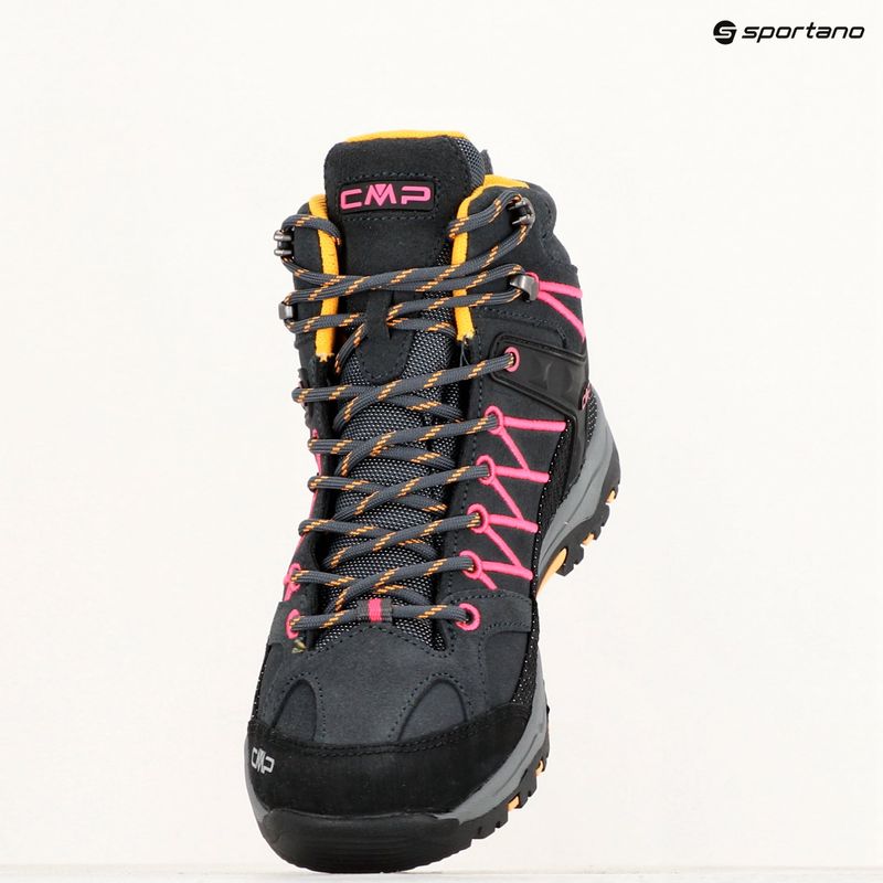 Buty trekkingowe juniorskie CMP Rigel Mid Wp antracite/bouganville 9