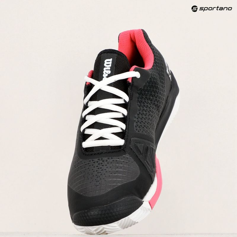 Buty do tenisa damskie Wilson Rush Pro 4.0 Clay W black/hot pink/white 16