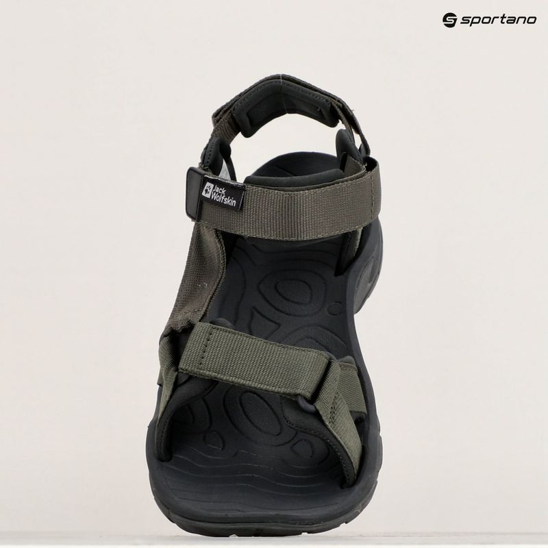 Sandały męskie Jack Wolfskin Lakewood Ride island moss 9