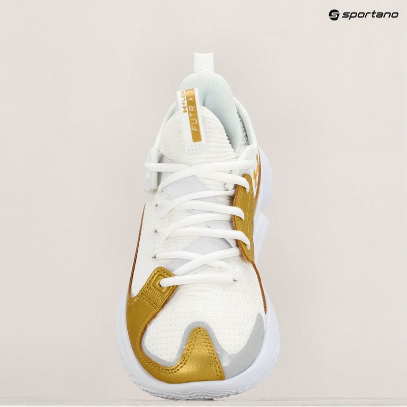 Buty do koszykówki Under Armour Flow Futr X3 white/white/metallic gold 9