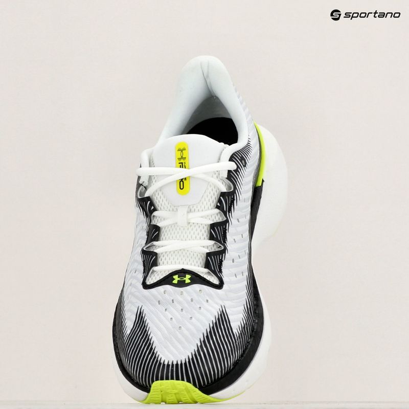 Buty do biegania męskie Under Armour Infinite Pro white/black/high vis yellow 9