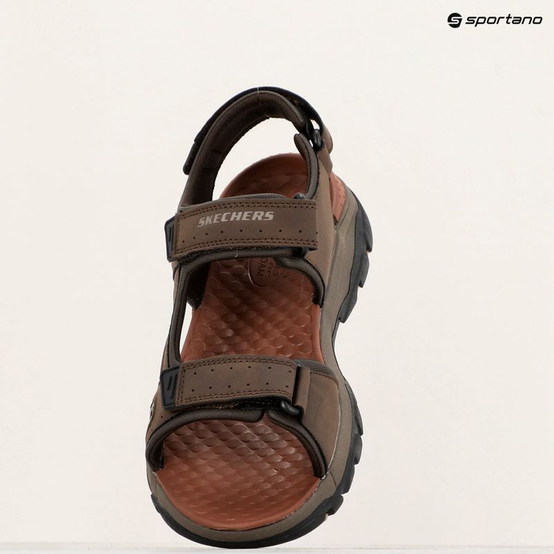 Sandały męskie SKECHERS Tresmen Hirano chocolate 14