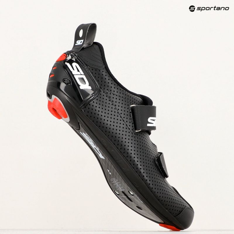 Buty triathlonowe męskie Sidi T-5 Air black/black 13