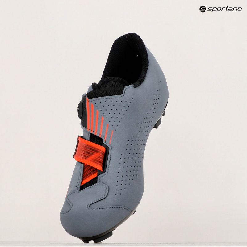 Buty rowerowe MTB męskie Sidi MTB Aertis grey/red 11