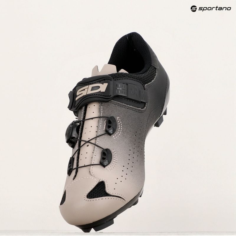 Buty rowerowe MTB męskie Sidi Eagle 10 grey/black 11