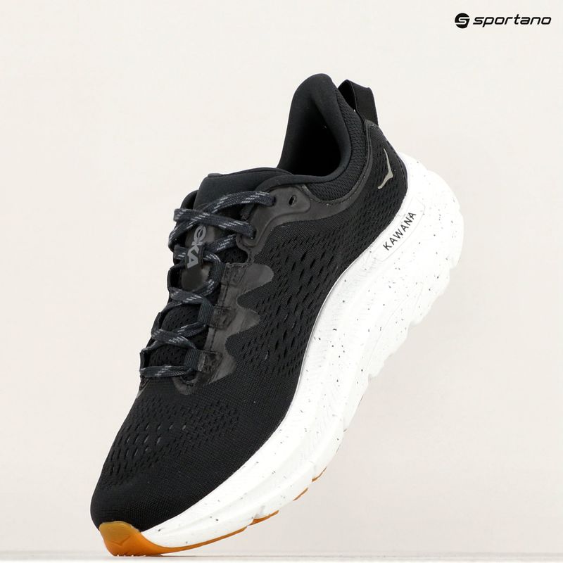 Buty do biegania męskie HOKA Kawana 2 black/white 9