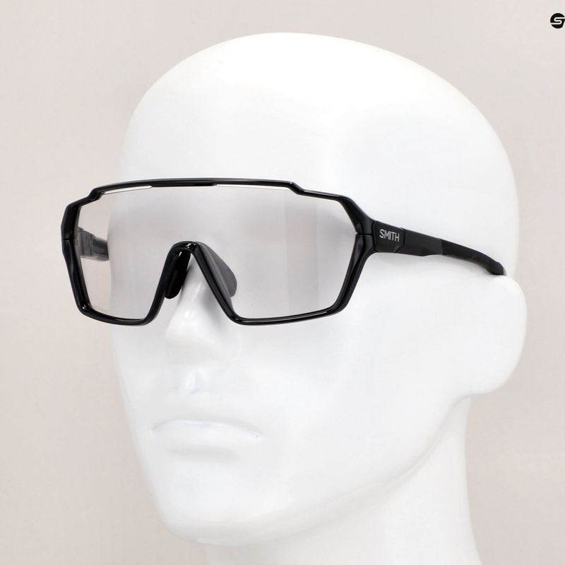 Okulary przeciwsłoneczne Smith Shift MAG 2024 black/photochromic clear to gray/clear 8
