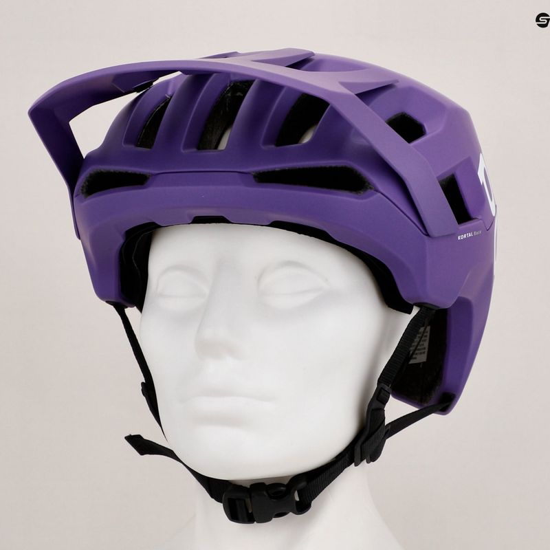 Kask rowerowy POC Kortal Race MIPS purple/uranium black metallic matt 10