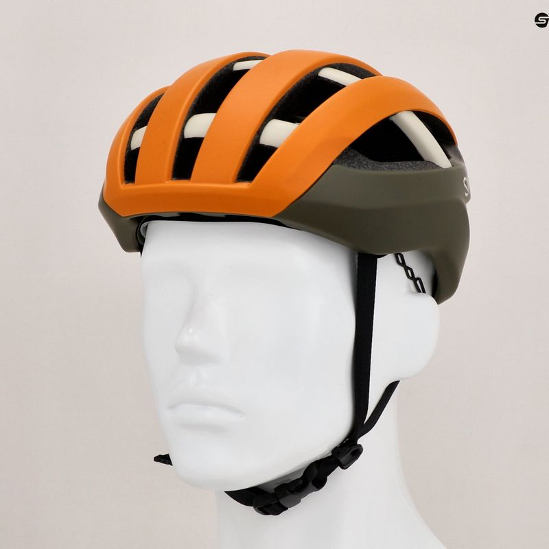 Kask rowerowy Smith Network MIPS matte sunrise/forest bone 7