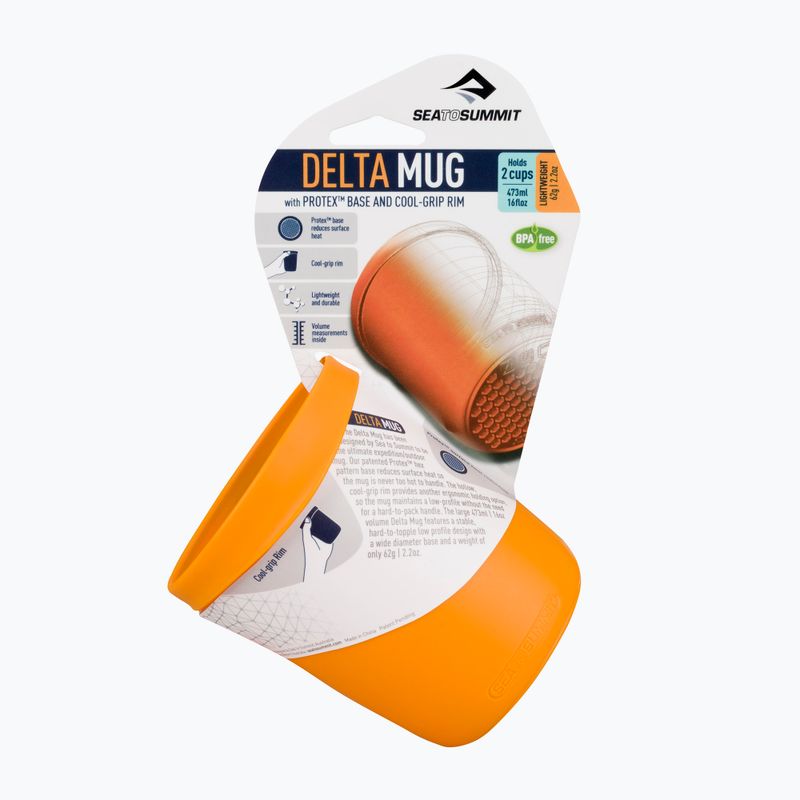 Kubek turystyczny Sea to Summit Delta Mug orange 4