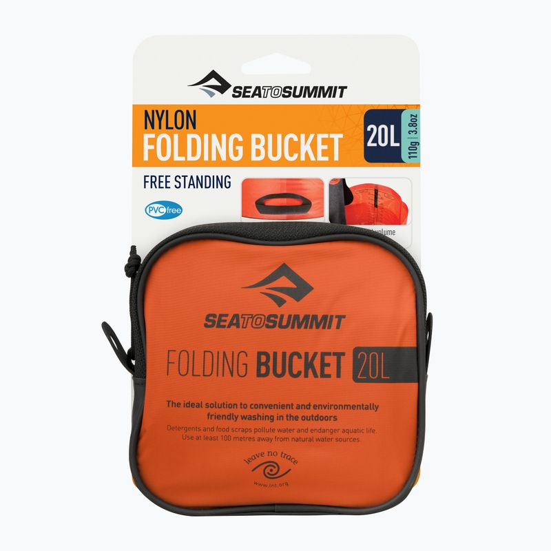 Wiadro skłądane Sea to Summit Folding Bucket 20 l 5