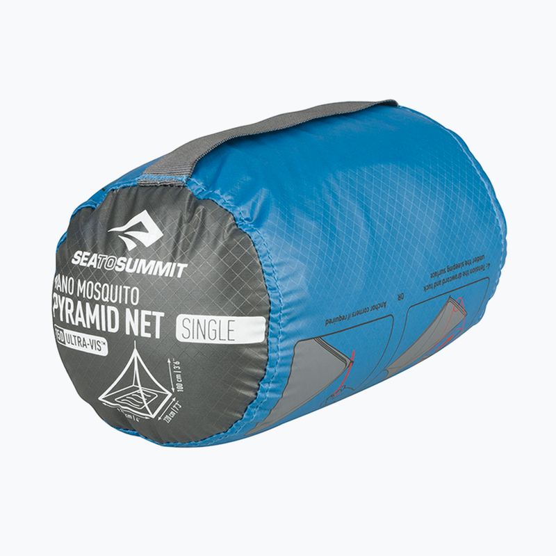 Moskitiera Sea To Summit Nano MosquiTo Pyramid Net Single grey 7