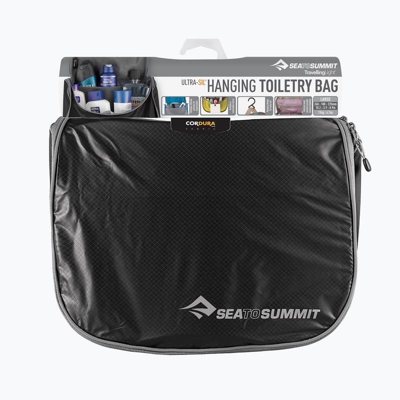 Kosmetyczka Sea to Summit Hanging Toiletry black 4
