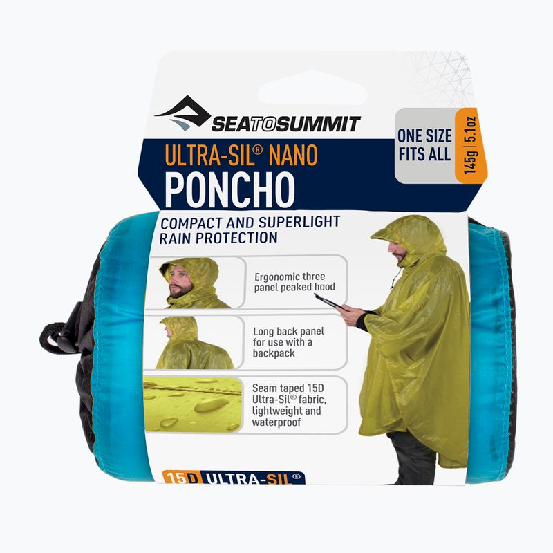 Ponczo Sea To Summit Ultra-Sil™ Nano blue 3