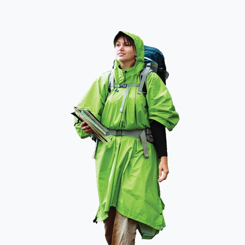 Peleryna przeciwdeszczowa Sea to Summit 70D Nylon Tarp green 2