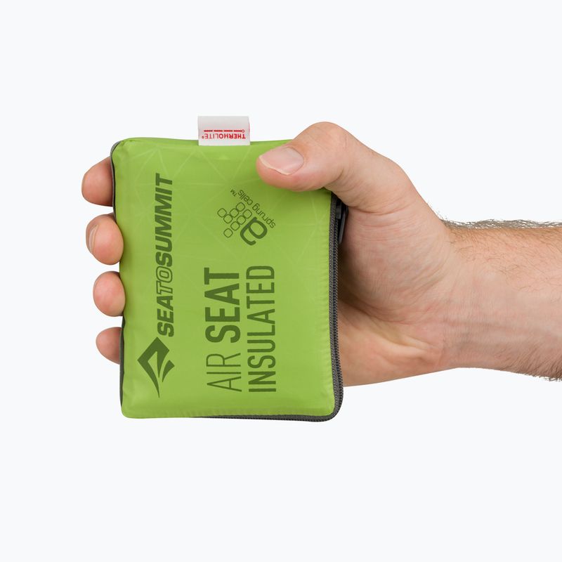 Mata dmuchana do siedzenia Sea to Summit Air Seat Insulated green 10