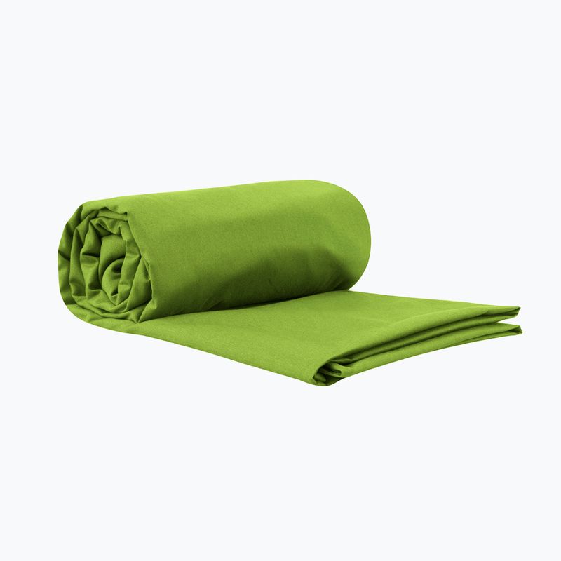 Wkład do śpiwora Sea to Summit Premium Cotton Traveller with Pillow slip green 2
