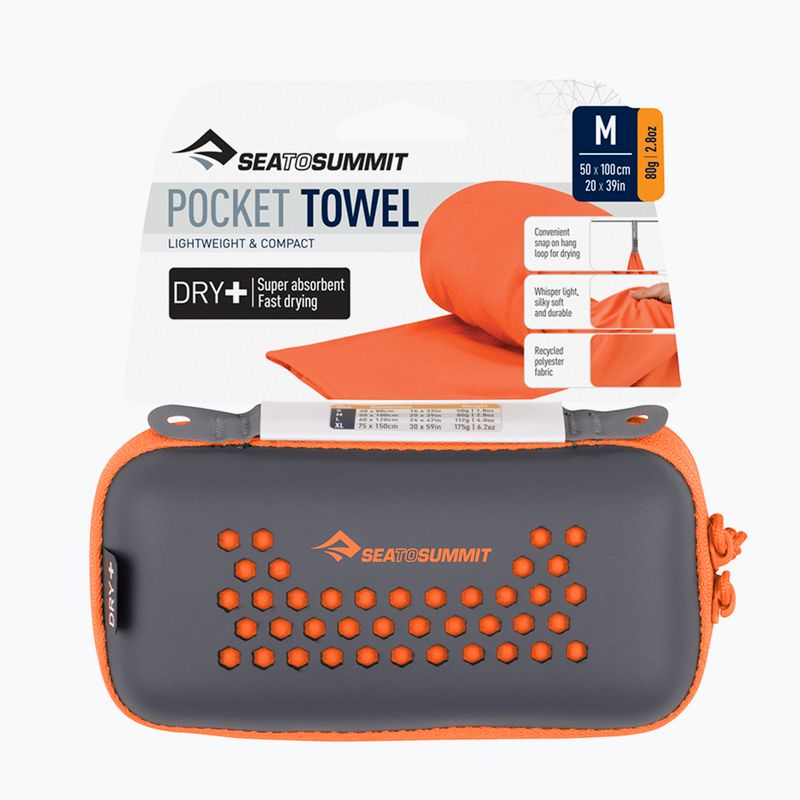 Ręcznik szybkoschnący Sea to Summit Pocket Towel picante 6