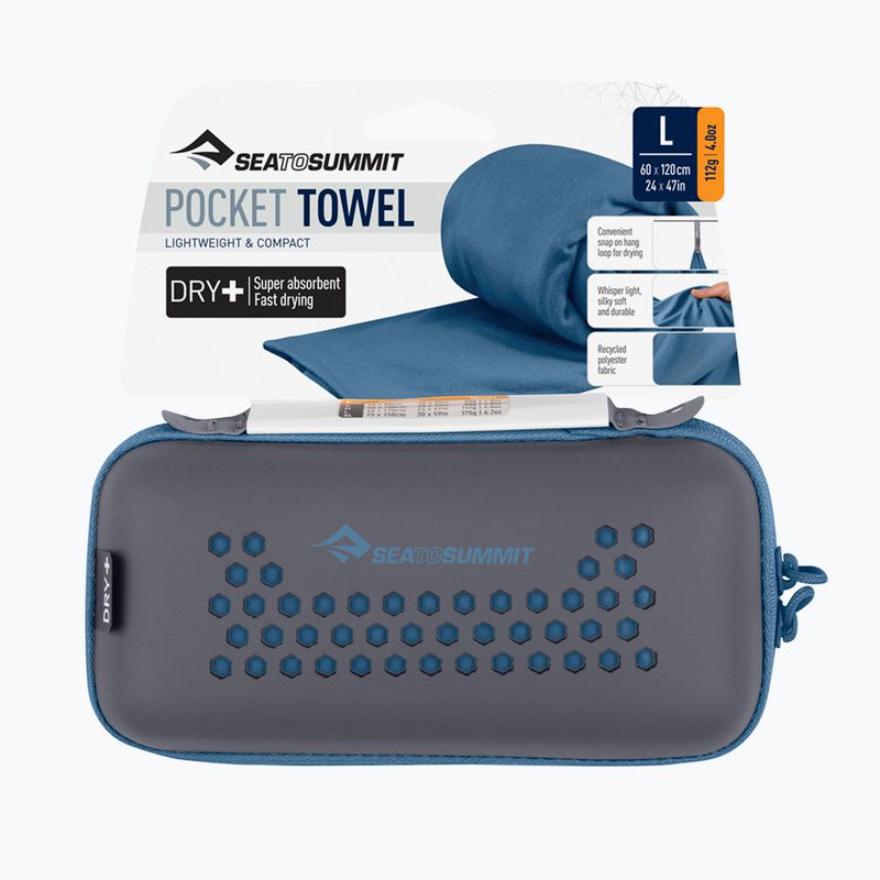 Ręcznik szybkoschnący Sea to Summit Pocket Towel ACP071051-060215 moonlight 3