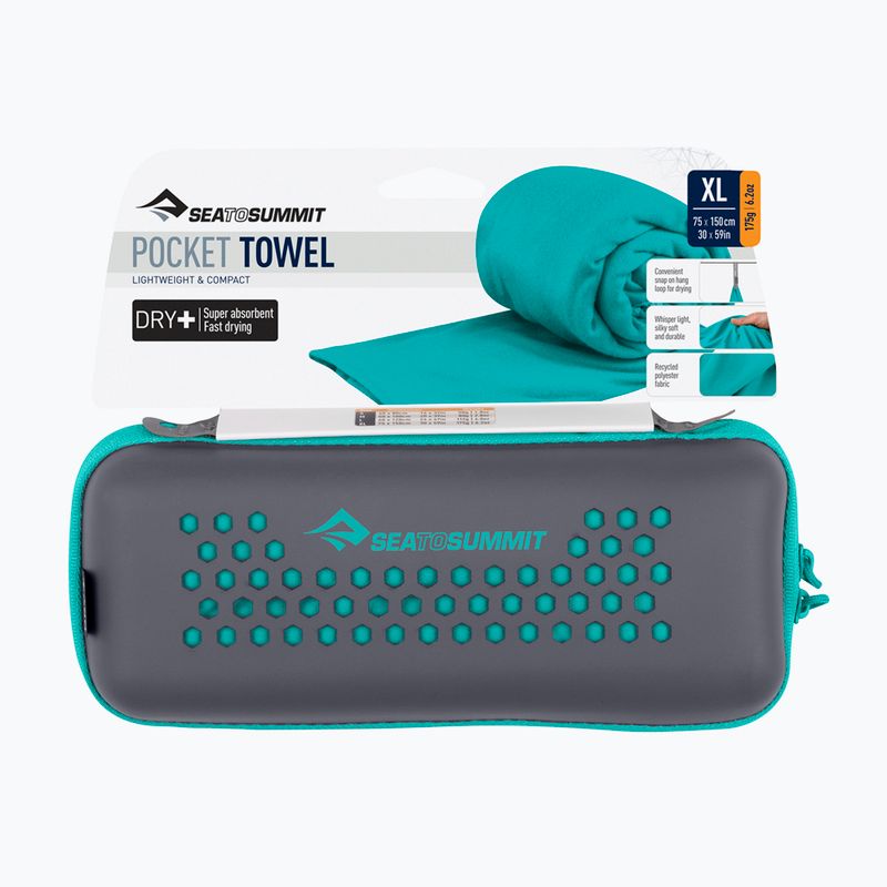 Ręcznik szybkoschnący Sea to Summit Pocket Towel baltic 3