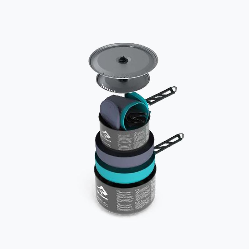 Zestaw garnków turystycznych Sea to Summit Alpha Cookset 2.1 12