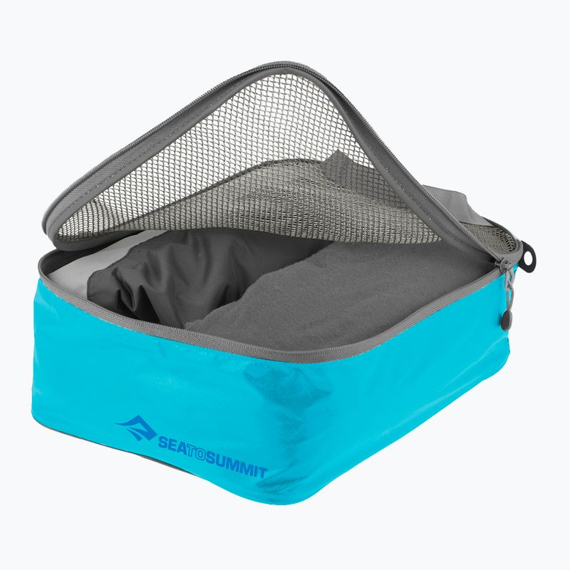 Organizer turystyczny Sea to Summit Ultra-Sil Garment Mesh Bag S blue atoll