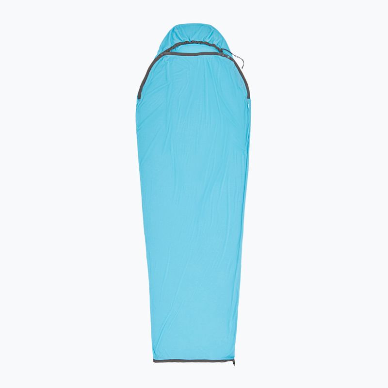 Wkładka do śpiwora Sea to Summit Breeze Sleeping Bag Liner Mummy compact blue atoll/beluga